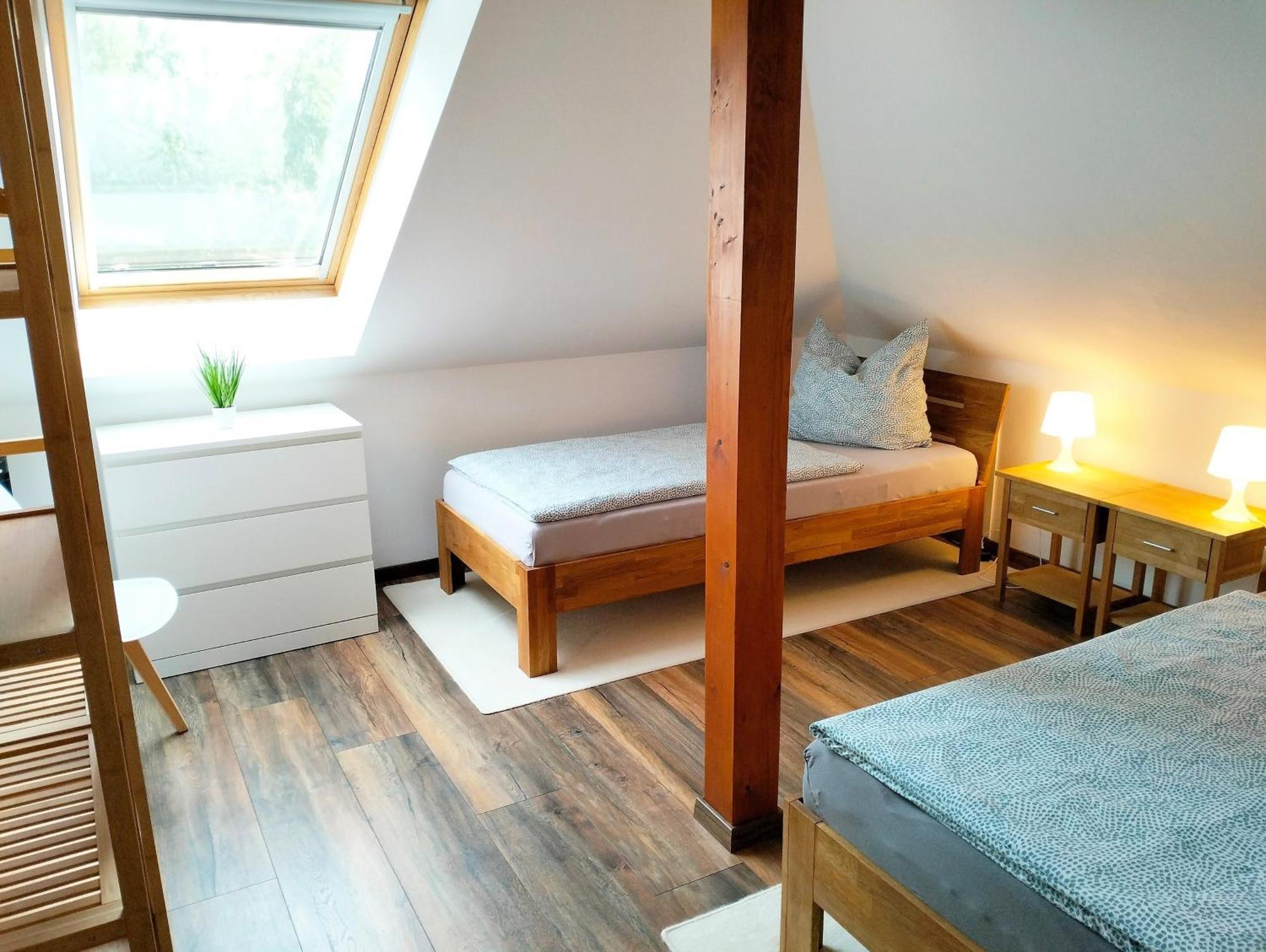 Ferienwohnung Am Waldesrand - Garten, Terrasse, Grill, Luftkuehler, Massagesessel, Kinderspielecke, Spielekonsole Chociebuż Zewnętrze zdjęcie